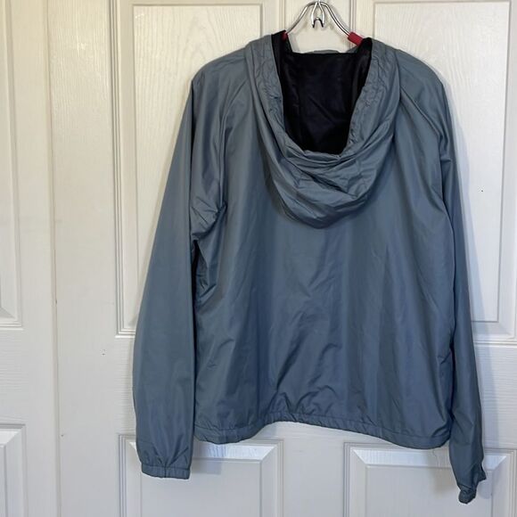 The Ohio State Gray Hooded Windbreaker by J. America, XL - Picture 10 of 15